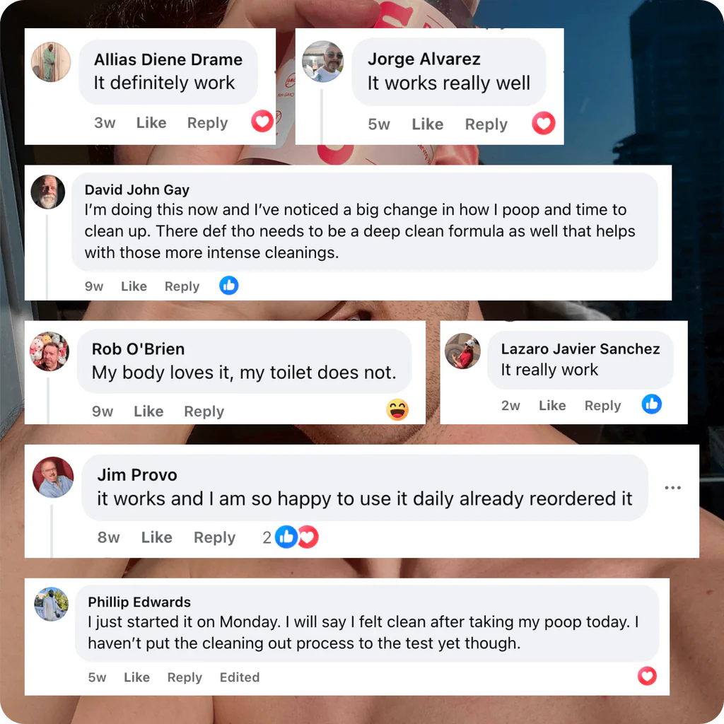 Peachy Clean Probiotic Fiber Gummies